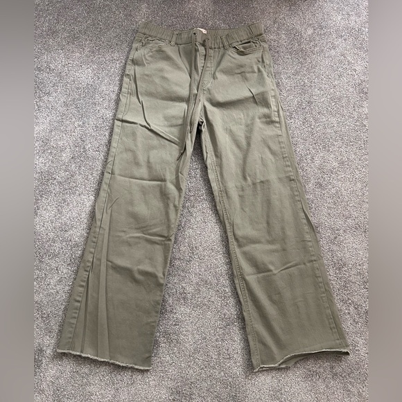 Sincerly Jules Pants - Sincerely Jules Olive Utility Pants